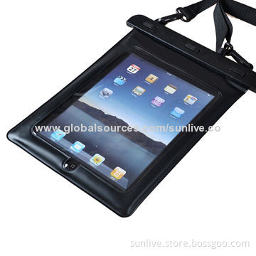 ipad waterproof pouches IPX 8 highest level dry bags for tablet
